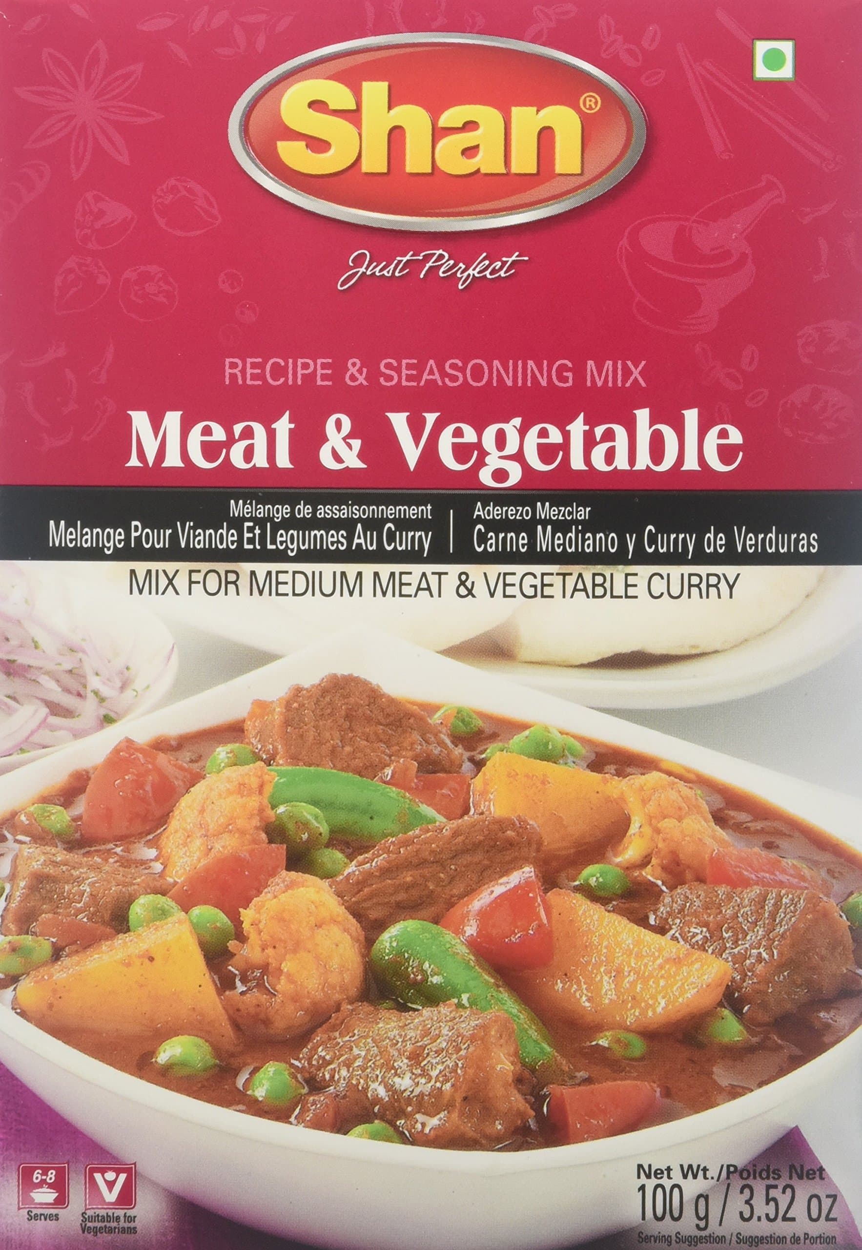 Shan - meat & vegetable Curry mix 100g