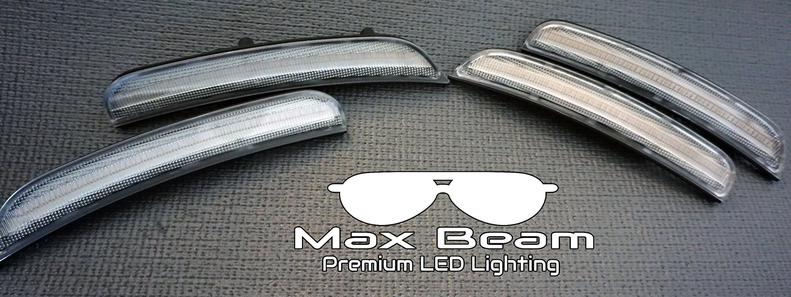 LED Side Marker for Dodge Charger Front and Rear Side Marker (Clear LED)