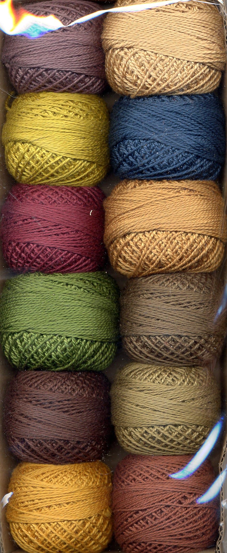 Valdani Size 8 Perle Cotton Embroidery Thread Fall Rhapsody Collection (PC8-FallRhap)