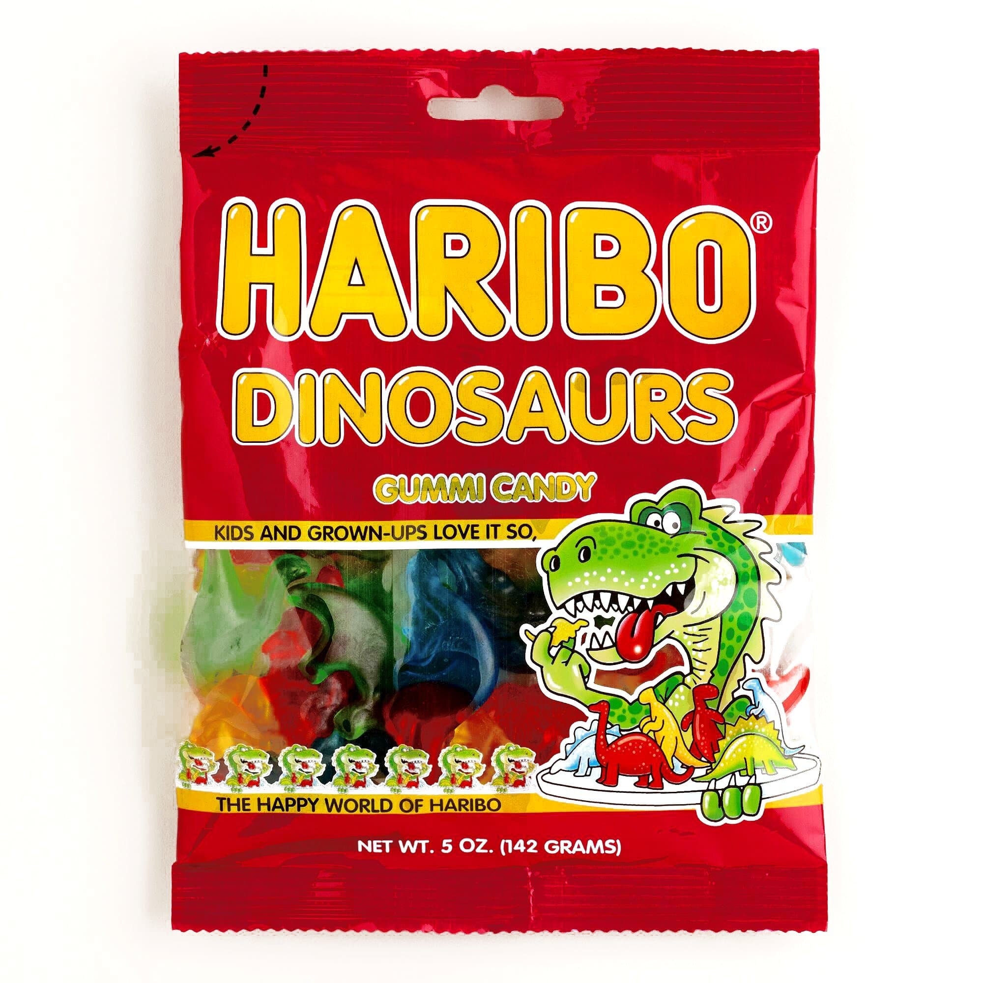 Haribo Dinosaurs Gummies 5 oz each (1 Item Per Order)