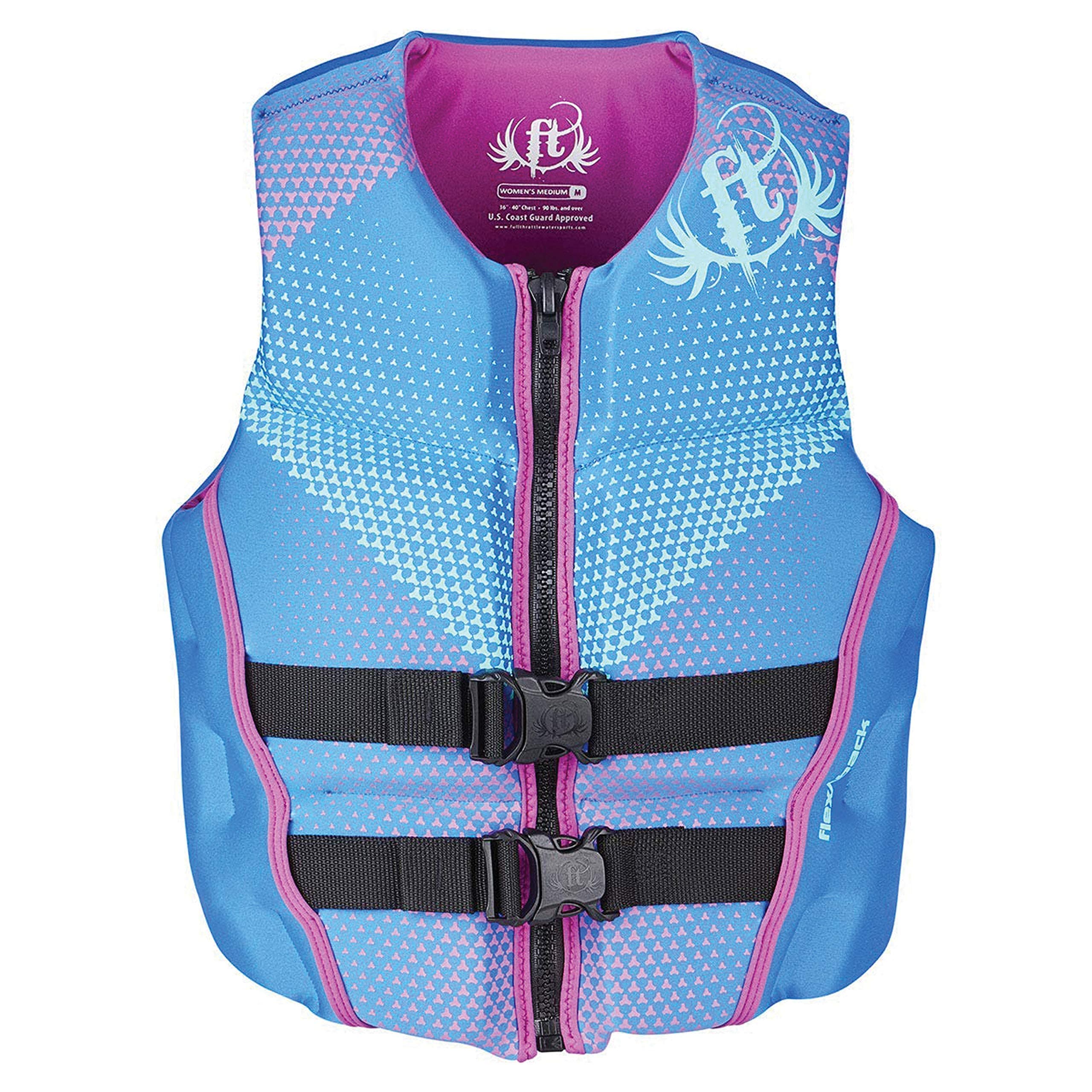 Full Throttle Women's Rapid Dry Flex-Back USCGA Life Jacket