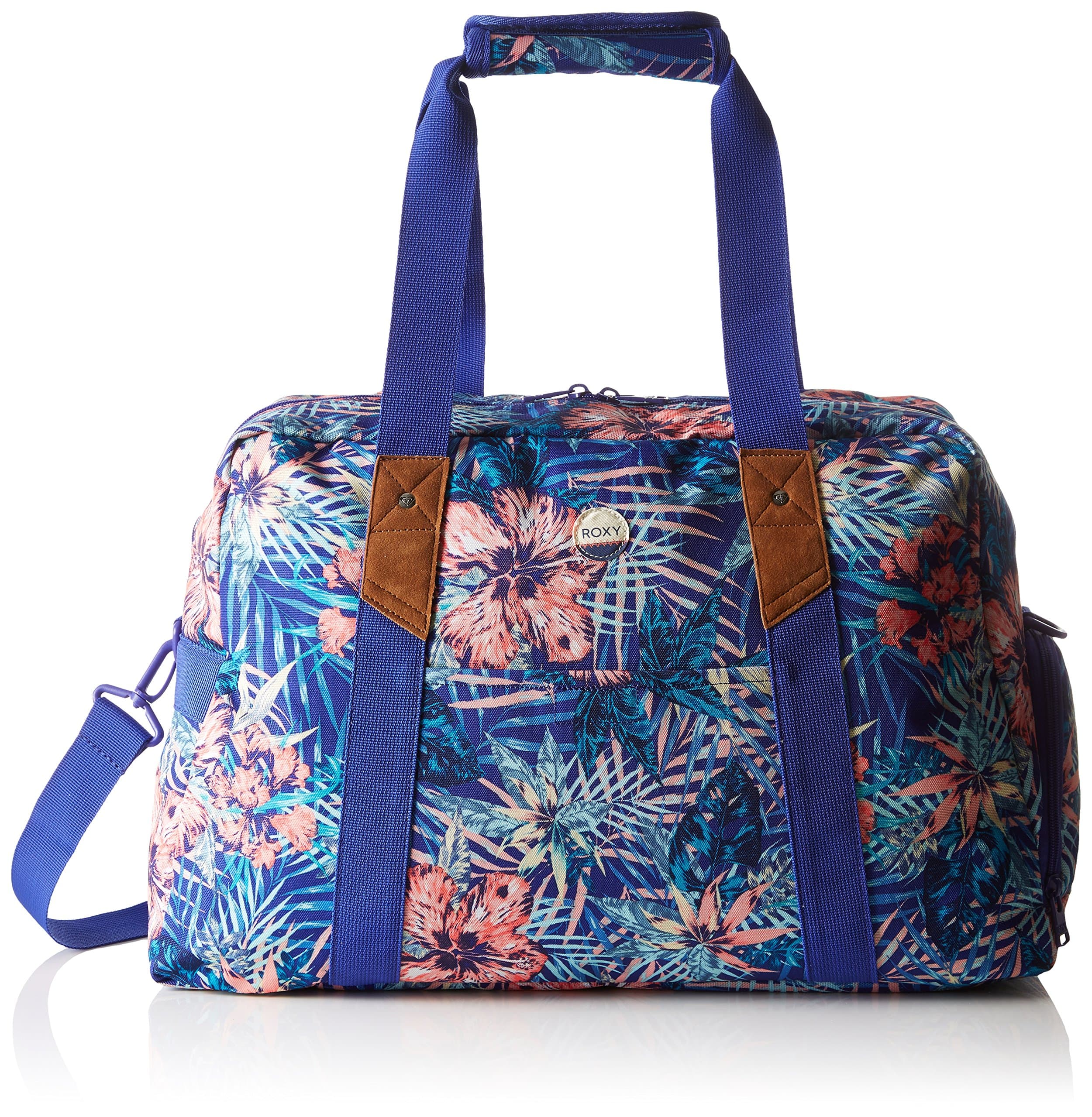 ROXY Women's Sugar It Up Medium Duffel Bag, Womens, SUGAR IT UP, Royal Blue Beyond Love