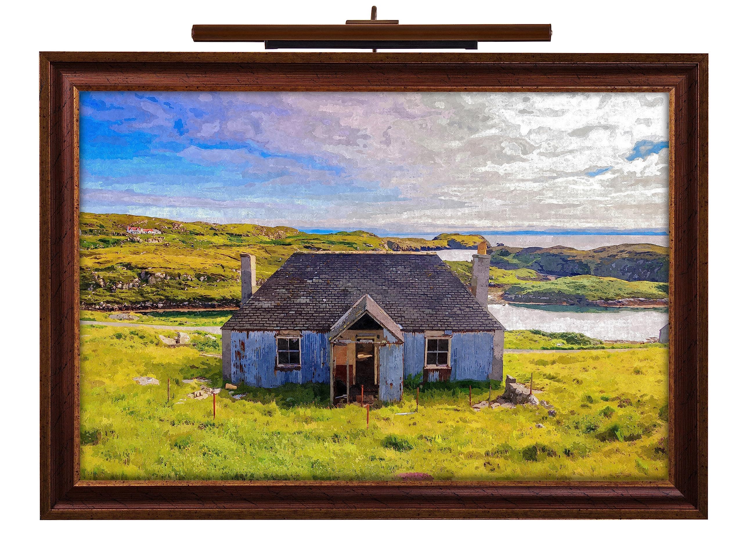 Situ Lighting: Wireless and Rechargeable LED Art Light - Touch Series USA Made (Antique Bronze, 3000K)