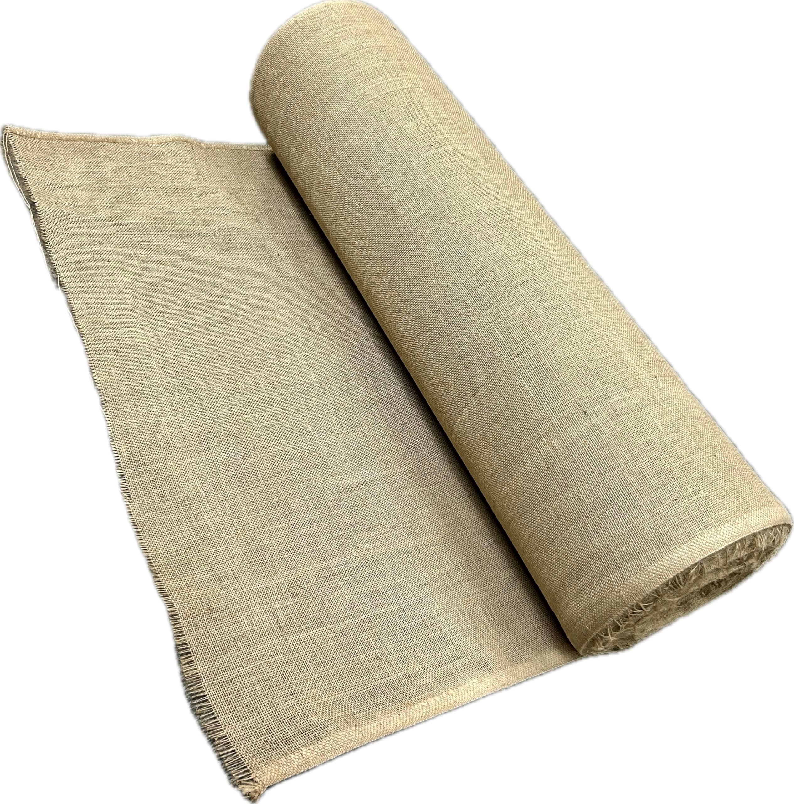 Burlap Fabric roll | 40" Wide x 75 feet long-roll |Great for Garden raised bed liners,Edging,Erosion control,Weed Barrier, Aisle runner plant cover tree wrap, 25 yards rolls x 40-inch