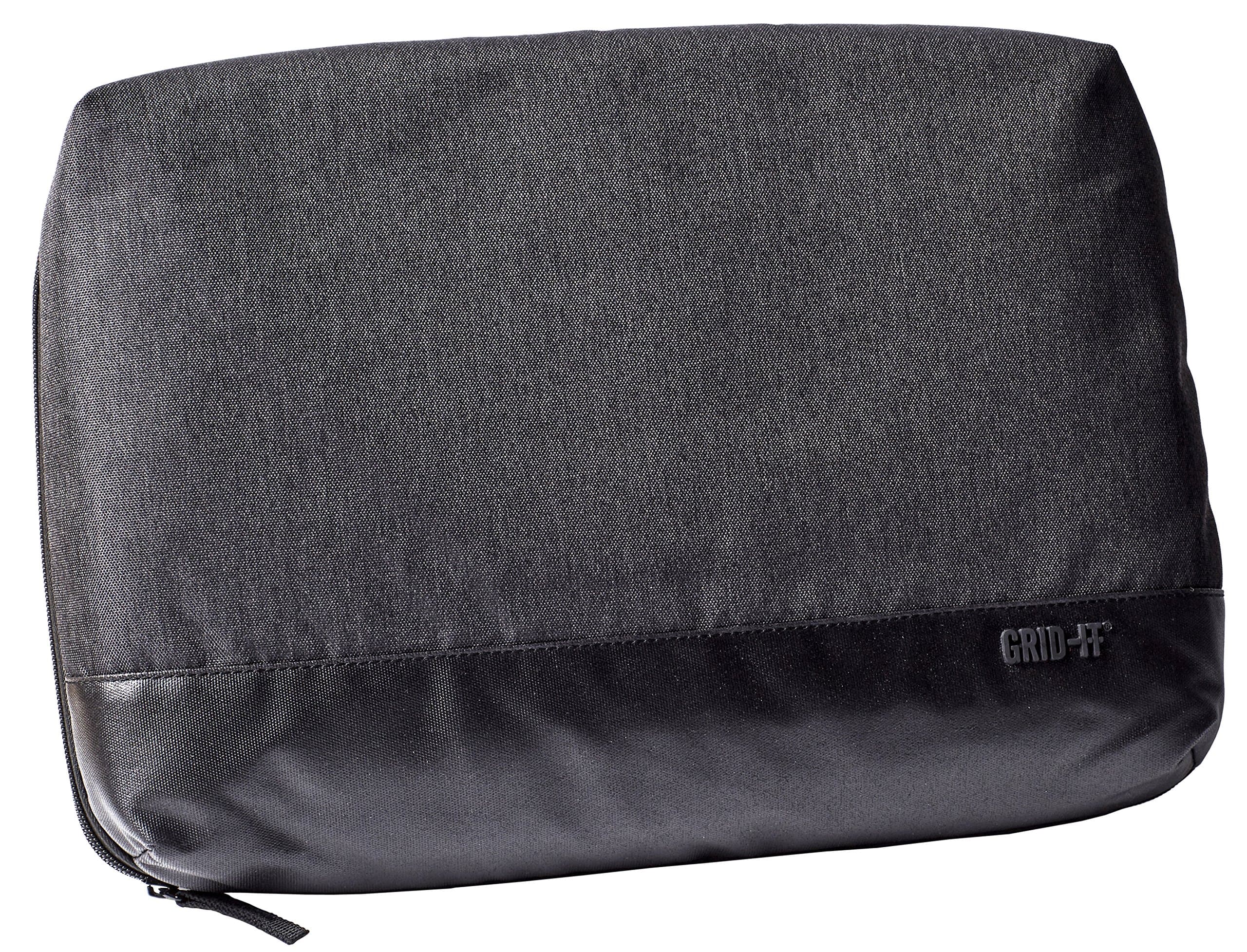 CocoonGRID-IT UBER - Bag and Organizer for Macbook | Bag with Elastic Strings | Business Case | Integrated Belt - Charcoal