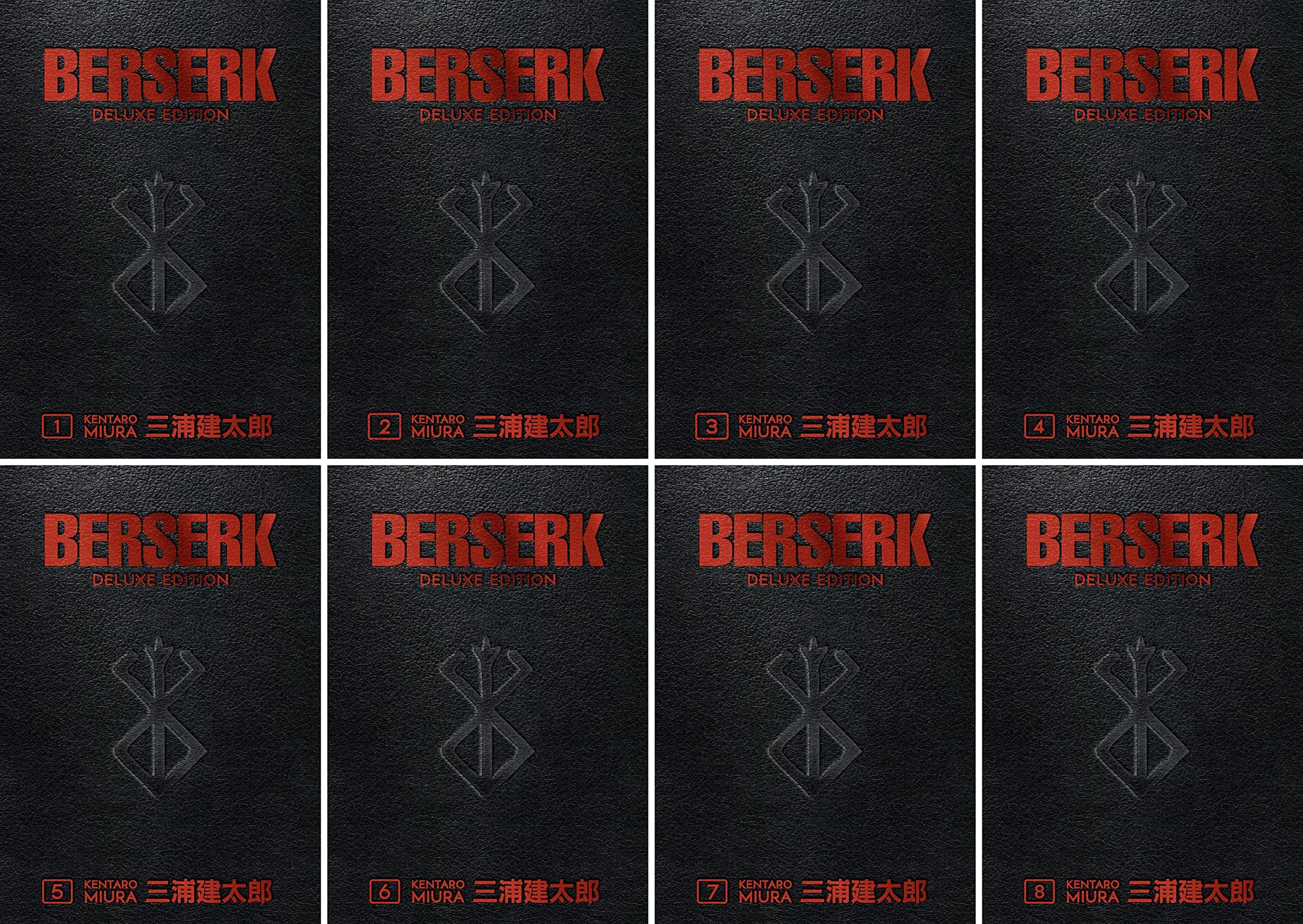 Berserk Deluxe Books 1-11