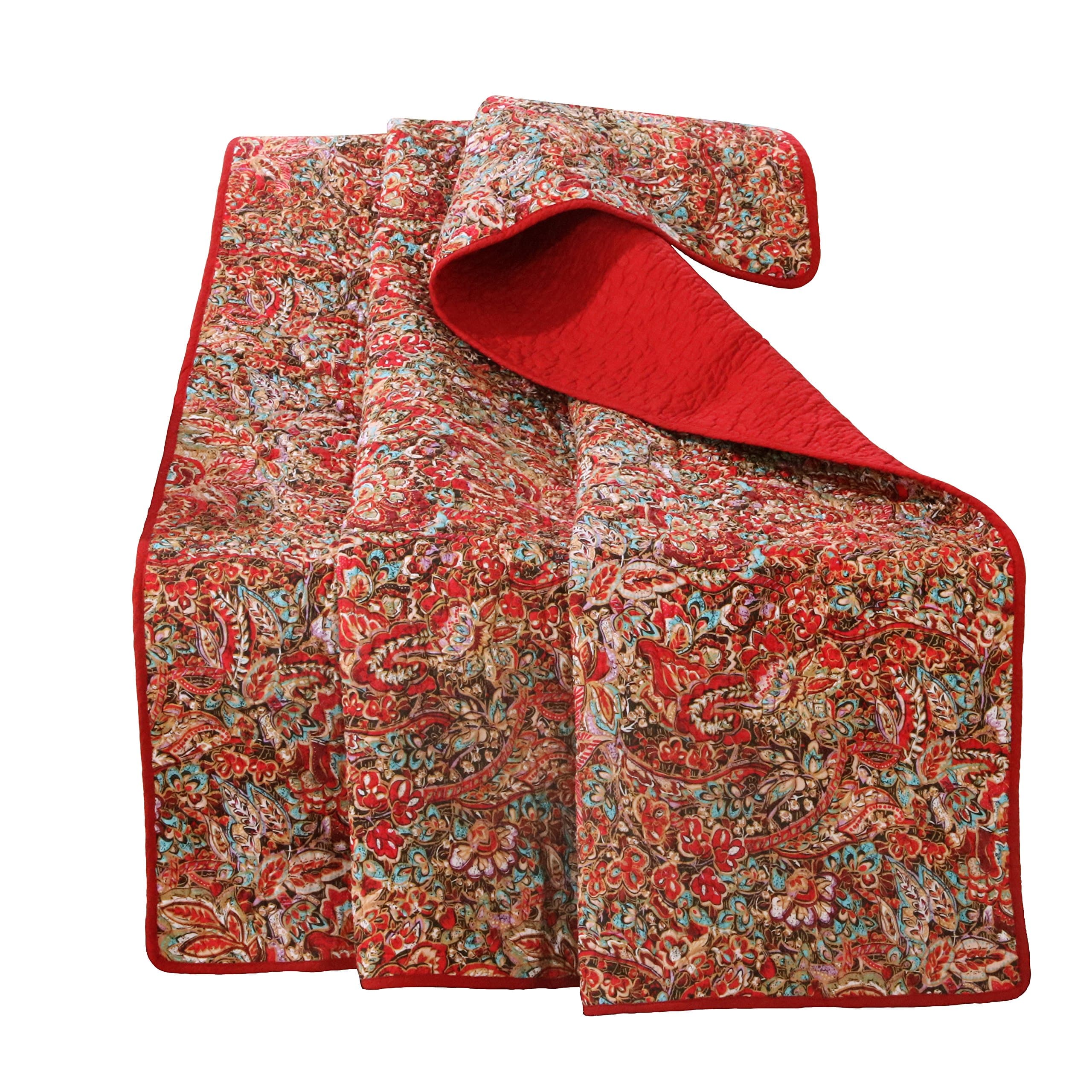 Greenland Home Persian Quilted Throw